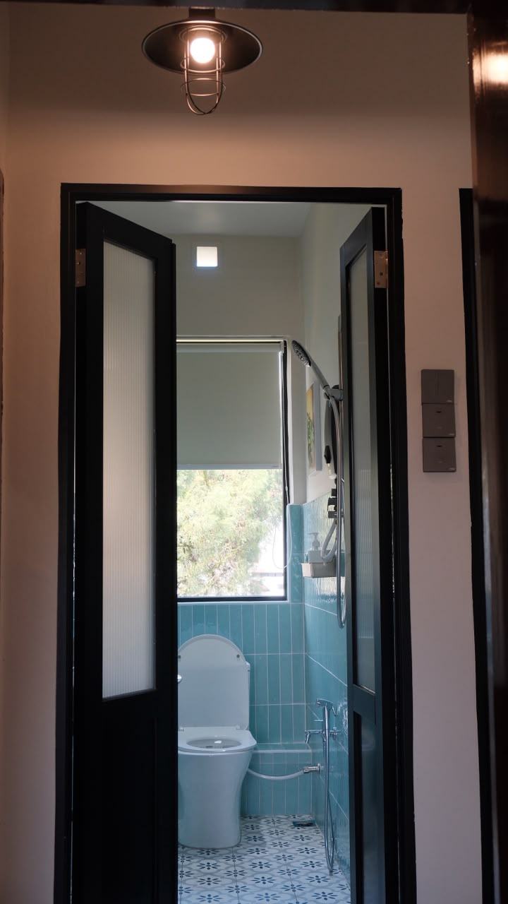 Bathroom door